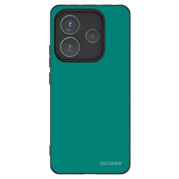 Picasee silikonski črni ovitek za Xiaomi Redmi Note 14 5G - Emerald Mist