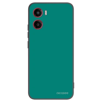 Picasee silikonski črni ovitek za Motorola Moto G05 - Emerald Mist