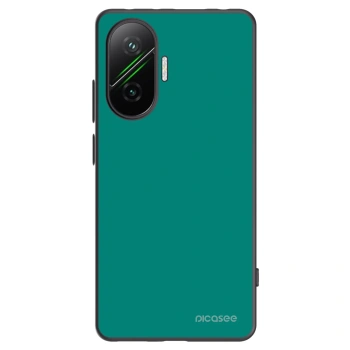 Picasee silikonski črni ovitek za Xiaomi Poco F7 Pro 5G - Emerald Mist