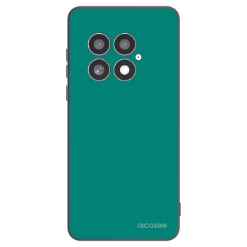 Picasee silikonski črni ovitek za OnePlus 13 5G - Emerald Mist