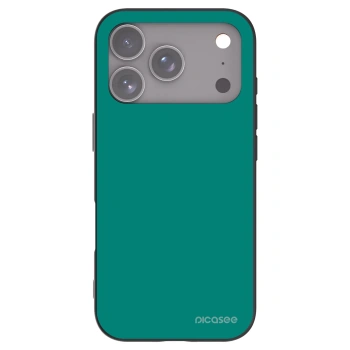 Picasee silikonski črni ovitek za Apple iPhone 17 Pro - Emerald Mist