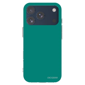 Picasee silikonski prozorni ovitek za Apple iPhone 17 Pro - Emerald Mist
