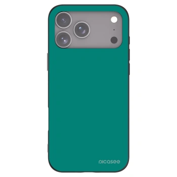 Picasee silikonski črni ovitek za Apple iPhone 17 Pro Max - Emerald Mist