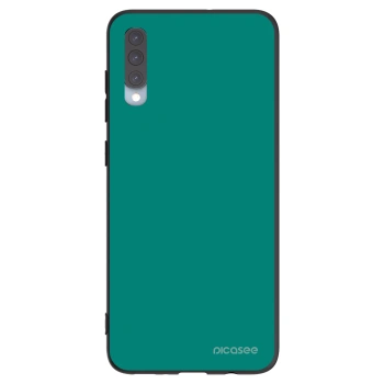 Picasee silikonski črni ovitek za Samsung Galaxy A70 A705F - Emerald Mist