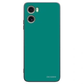 Picasee silikonski črni ovitek za Motorola Moto G06 - Emerald Mist