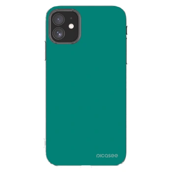 Picasee silikonski prozorni ovitek za Apple iPhone 11 - Emerald Mist