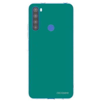 Picasee silikonski prozorni ovitek za Xiaomi Redmi Note 8T - Emerald Mist