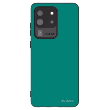 Picasee silikonski črni ovitek za Samsung Galaxy S20 Ultra 5G G988F - Emerald Mist