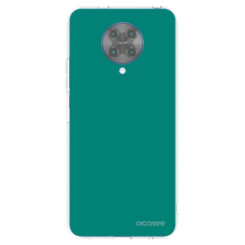 Picasee silikonski prozorni ovitek za Xiaomi Poco F2 Pro - Emerald Mist