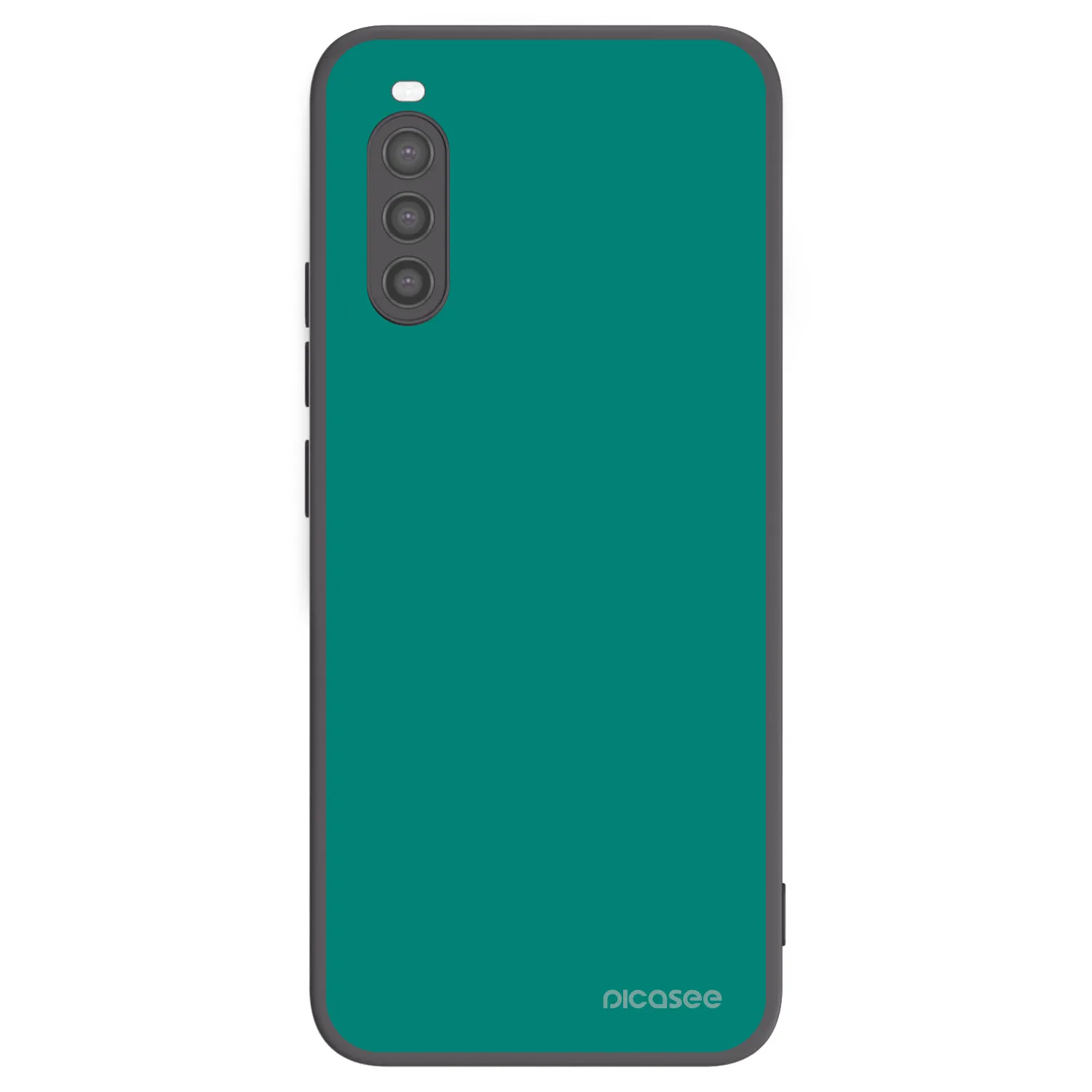 Picasee silikonski črni ovitek za Sony Xperia 10 II - Emerald Mist
