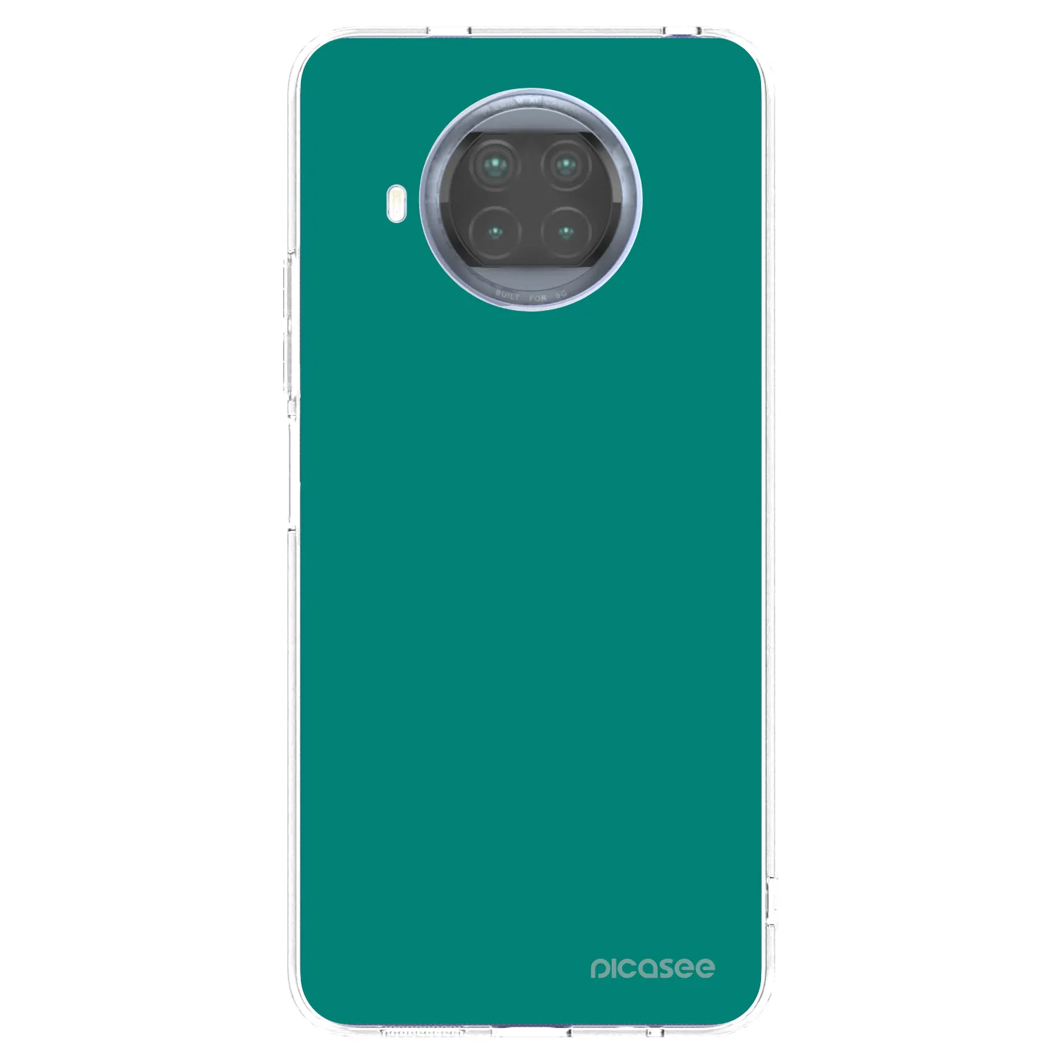 Picasee silikonski prozorni ovitek za Xiaomi Mi 10T Lite - Emerald Mist