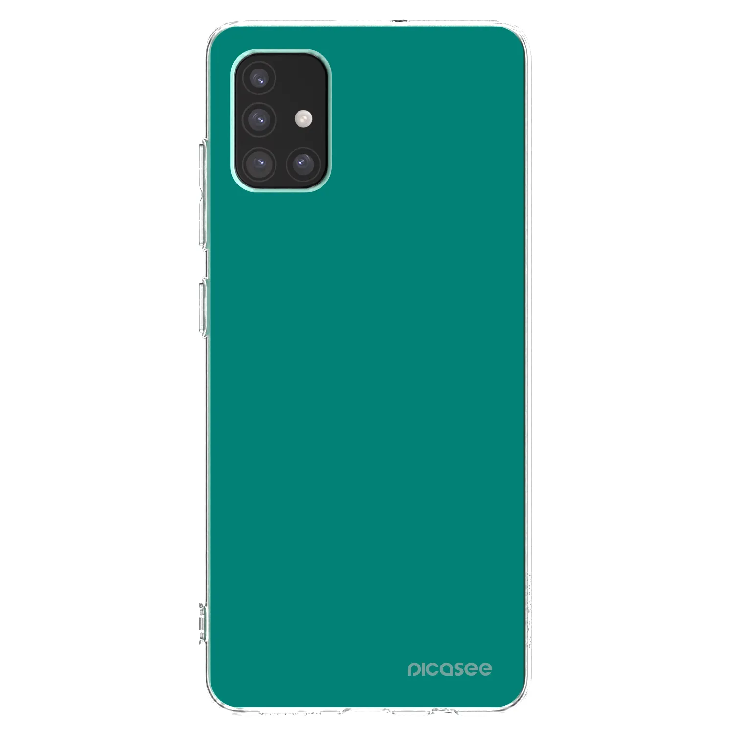 Picasee silikonski prozorni ovitek za Samsung Galaxy M51 M515F - Emerald Mist