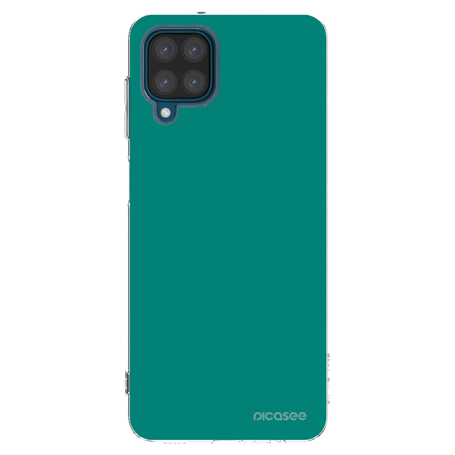 Picasee silikonski prozorni ovitek za Samsung Galaxy A12 A125F - Emerald Mist