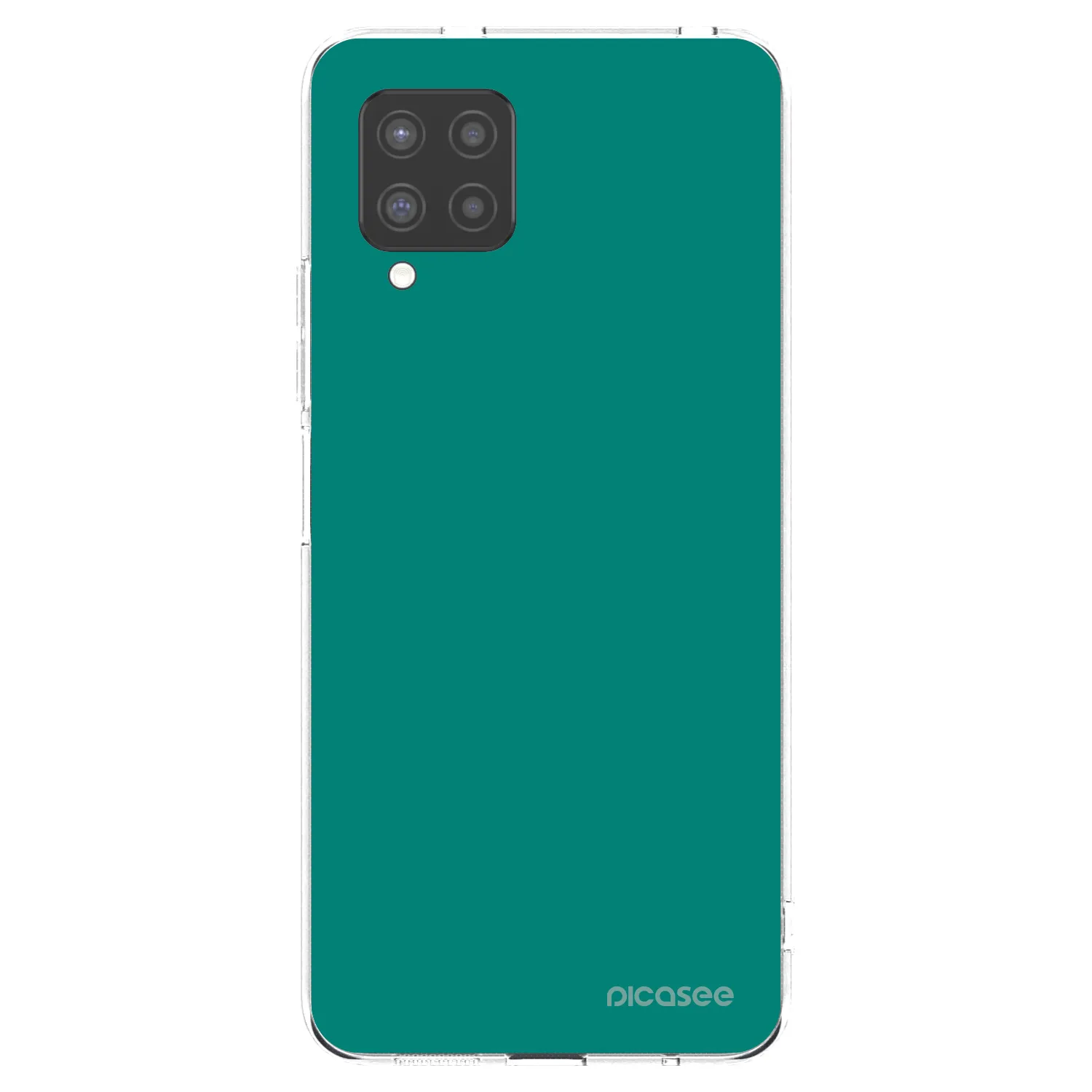Picasee silikonski prozorni ovitek za Samsung Galaxy A42 A426B - Emerald Mist