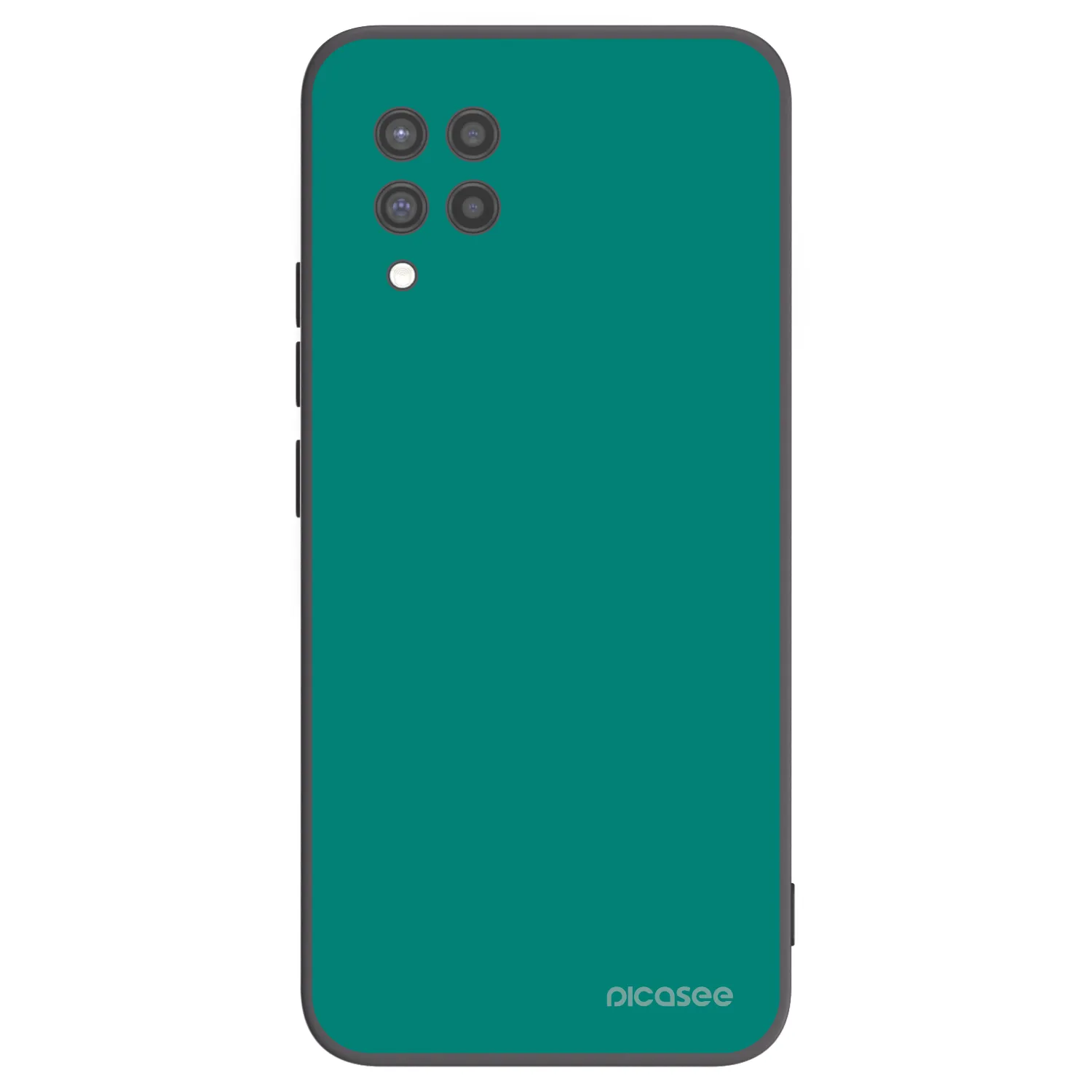 Picasee silikonski črni ovitek za Samsung Galaxy A42 A426B - Emerald Mist