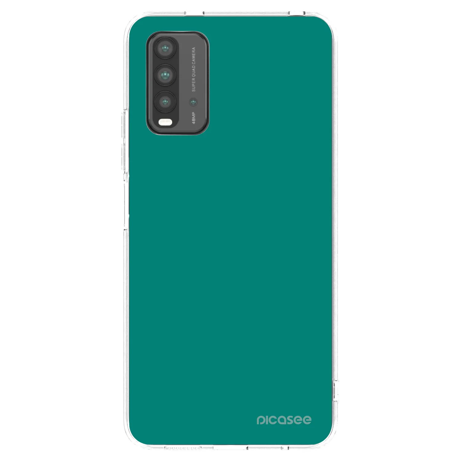 Picasee silikonski črni ovitek za Xiaomi Redmi 9T - Emerald Mist
