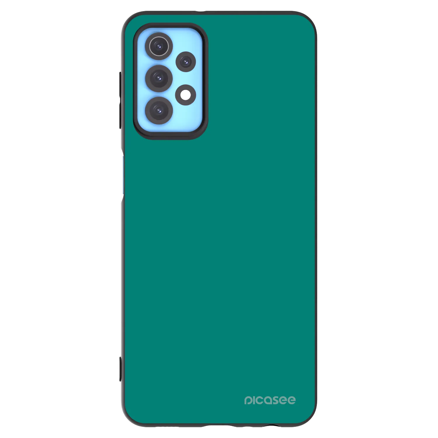 Picasee silikonski črni ovitek za Samsung Galaxy A32 4G SM-A325F - Emerald Mist
