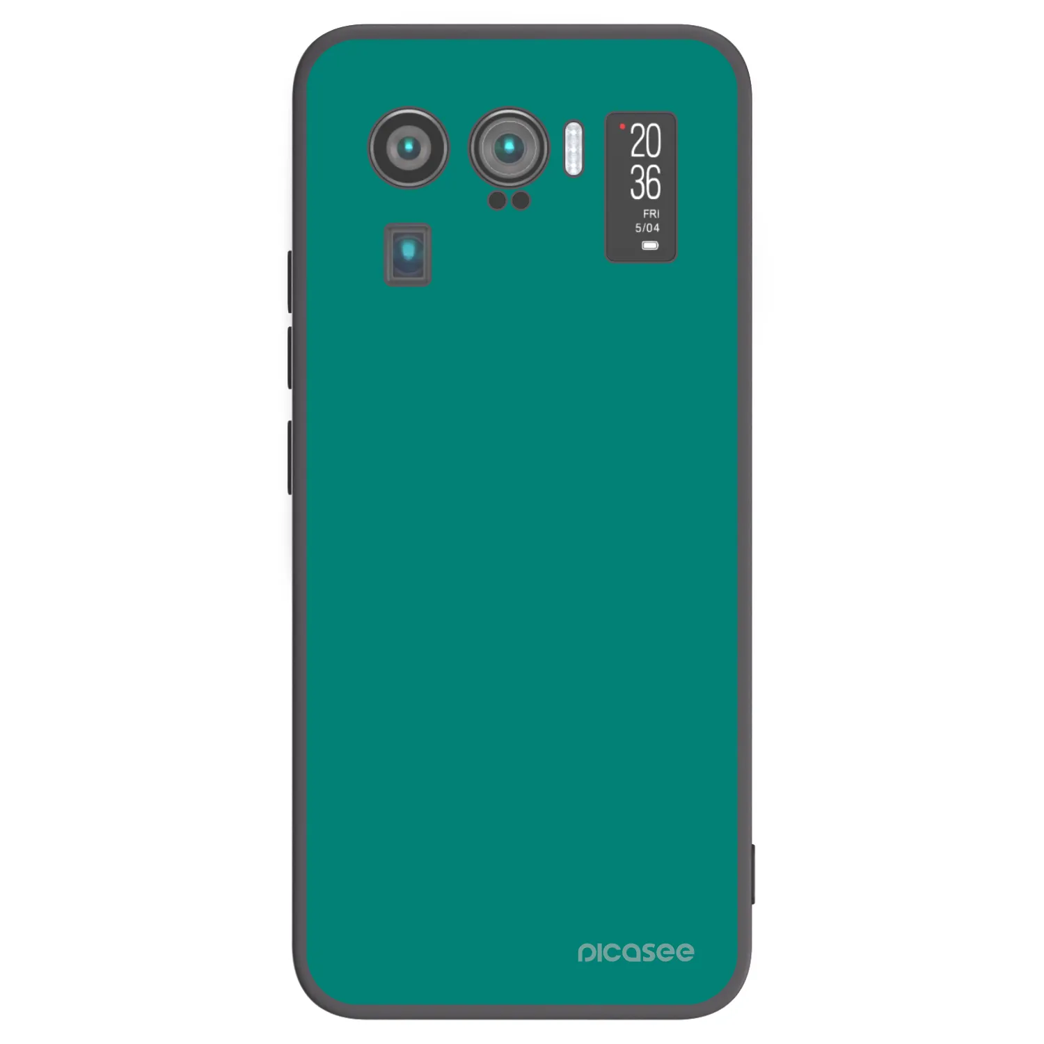 Picasee silikonski črni ovitek za Xiaomi Mi 11 Ultra - Emerald Mist