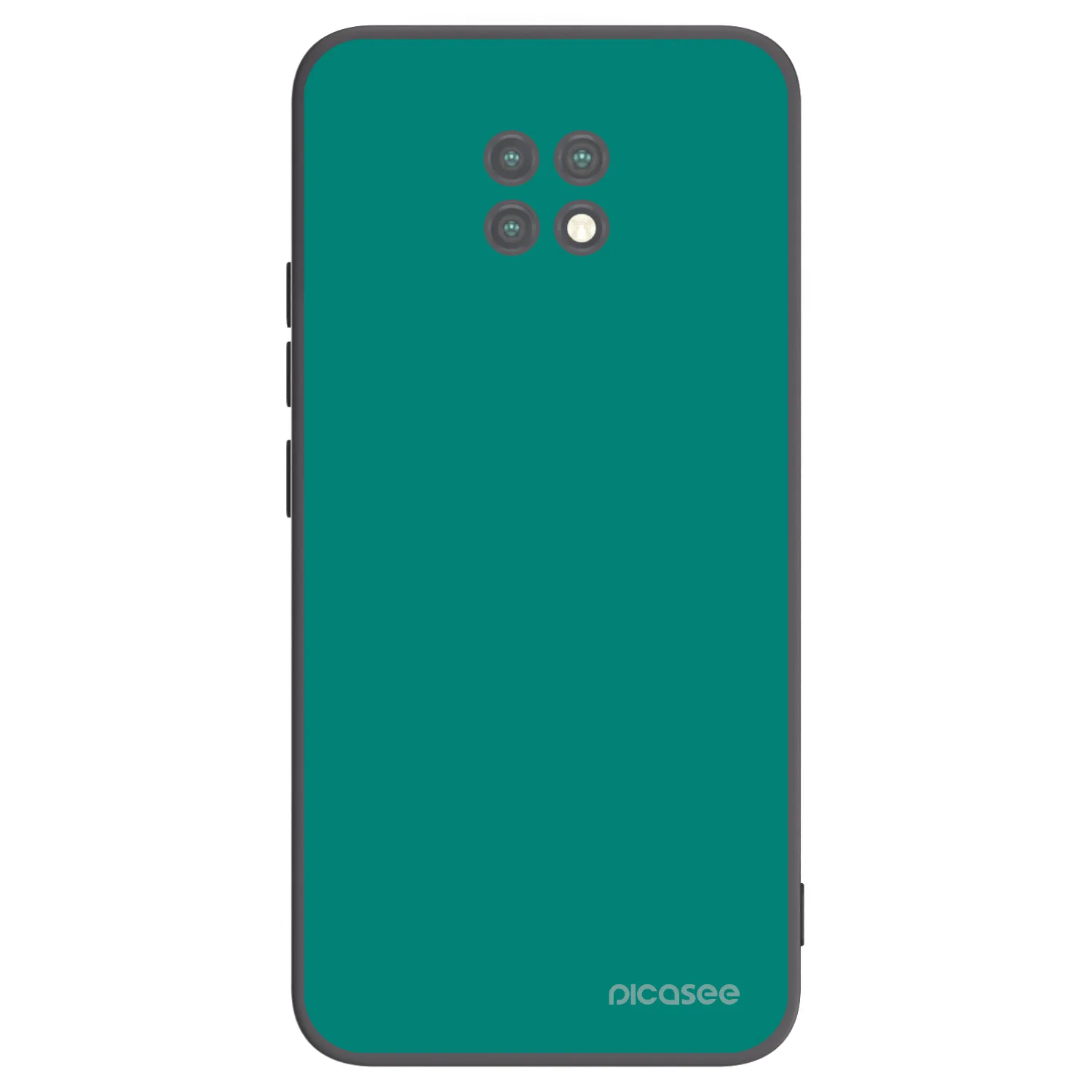 Picasee silikonski črni ovitek za Xiaomi Redmi Note 9T - Emerald Mist
