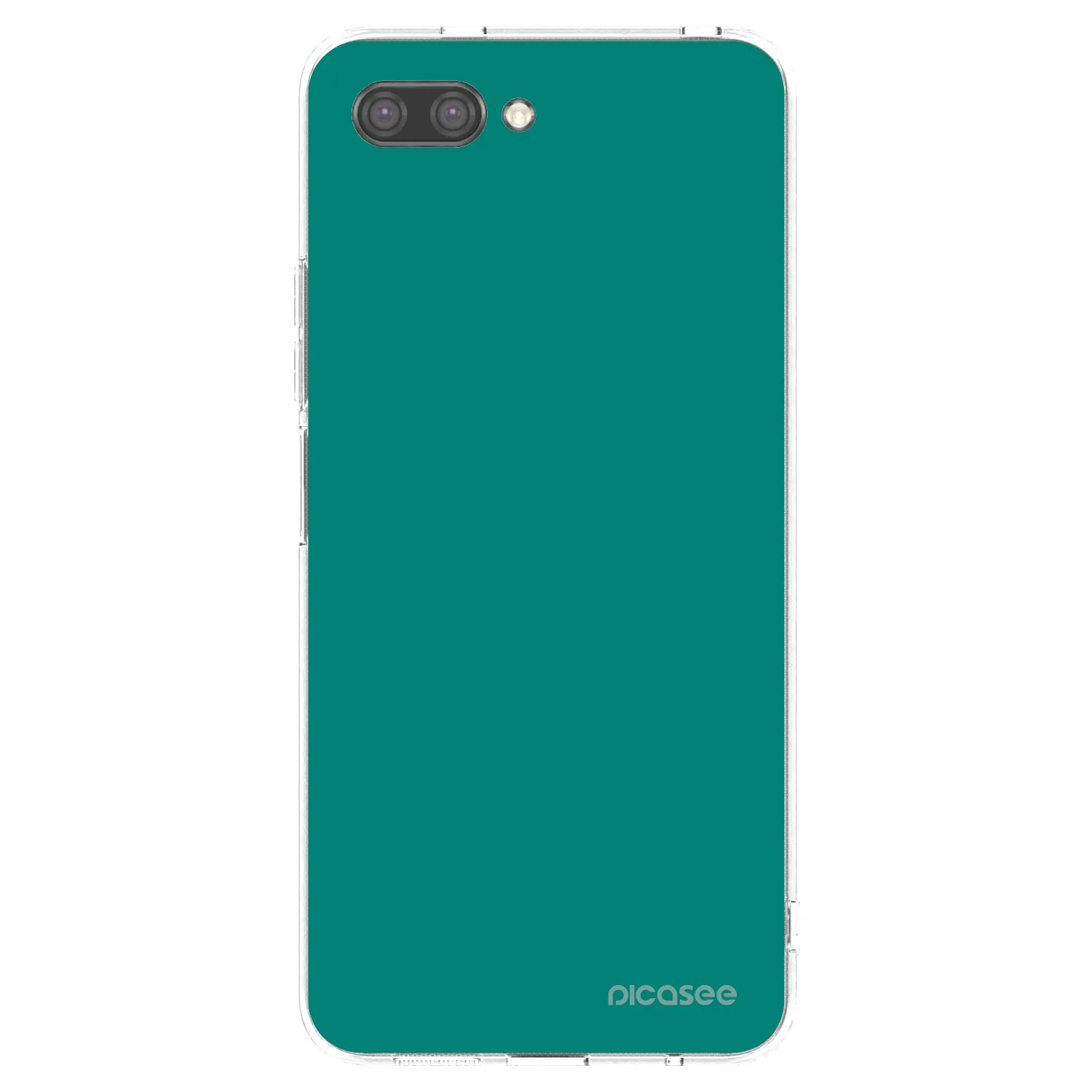 Picasee silikonski prozorni ovitek za Honor 10 - Emerald Mist
