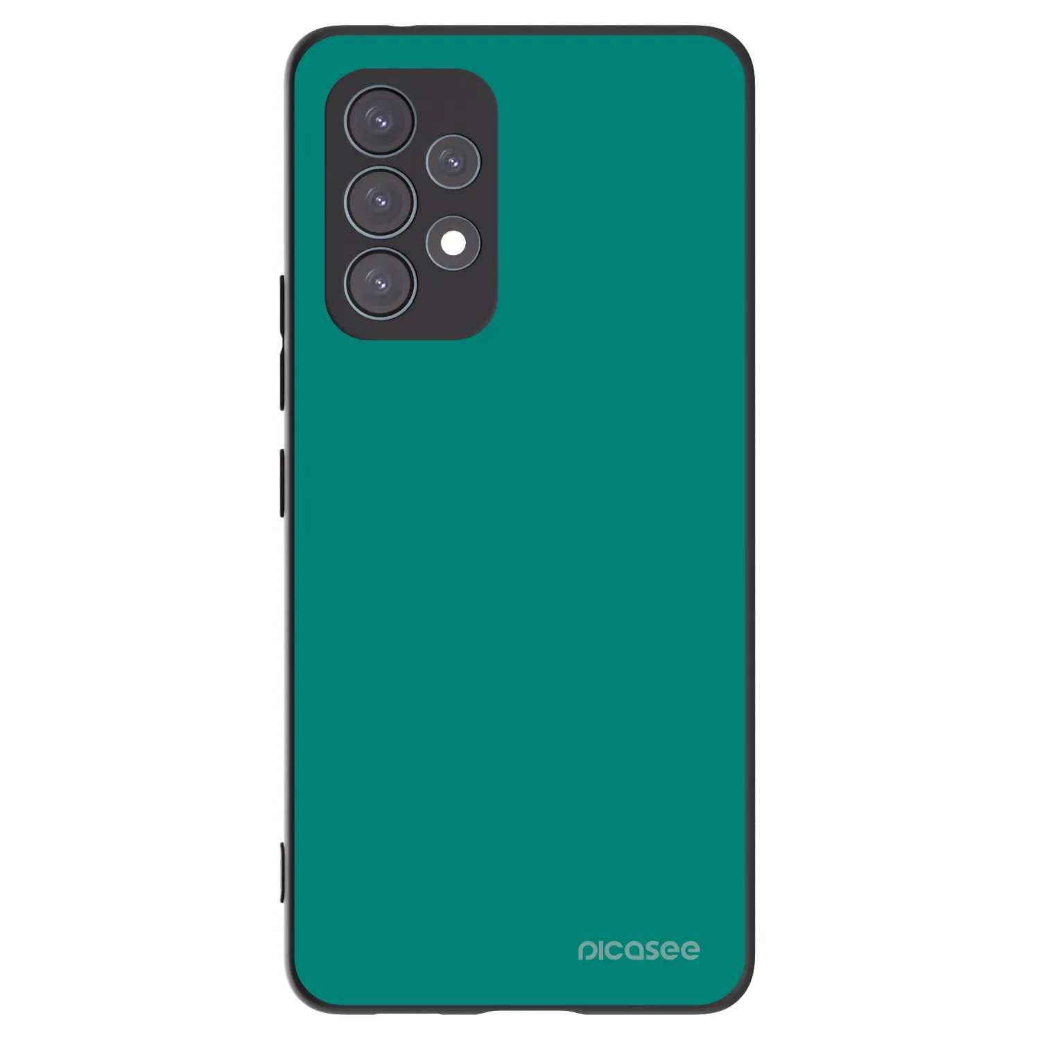 Picasee silikonski črni ovitek za Samsung Galaxy A53 5G A536 - Emerald Mist