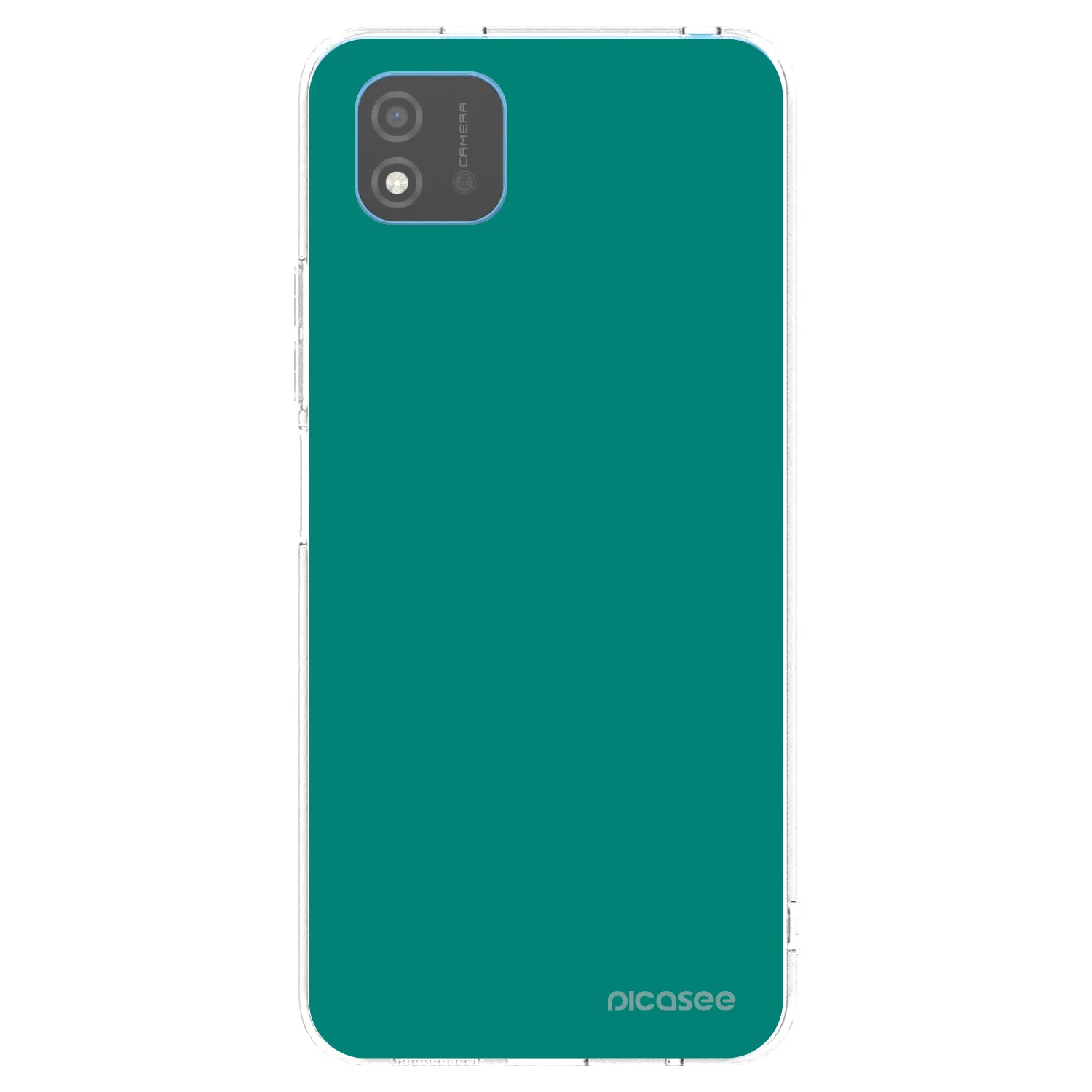 Picasee silikonski prozorni ovitek za Realme C11 (2021) - Emerald Mist