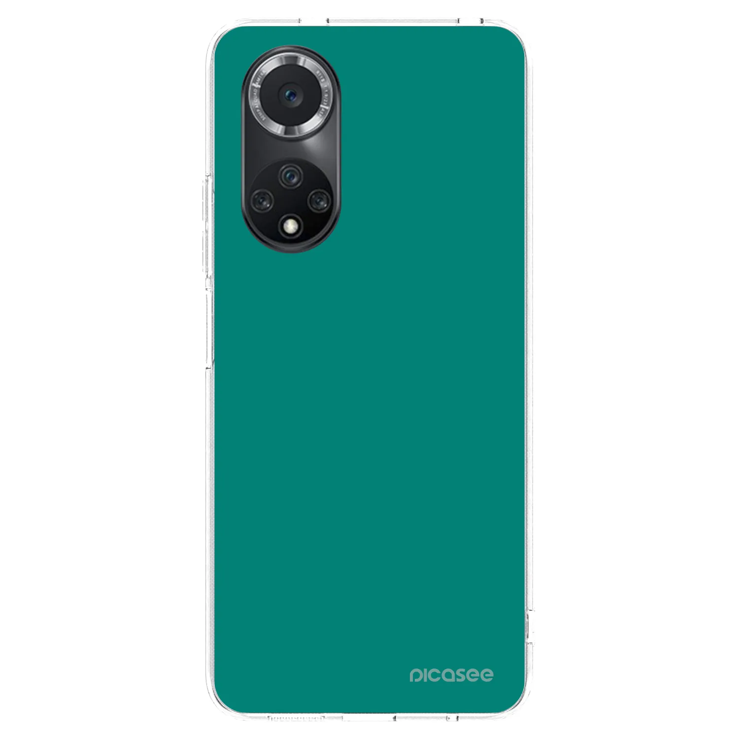 Picasee silikonski prozorni ovitek za Huawei Nova 9 SE - Emerald Mist