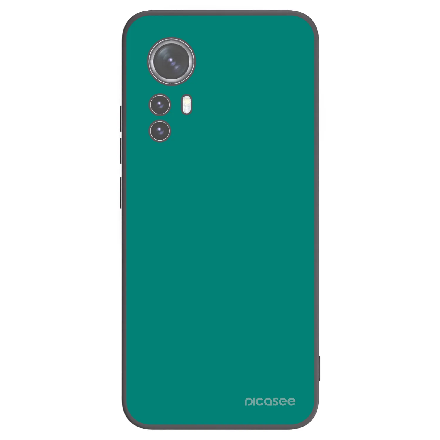 Picasee silikonski črni ovitek za Xiaomi 12 - Emerald Mist