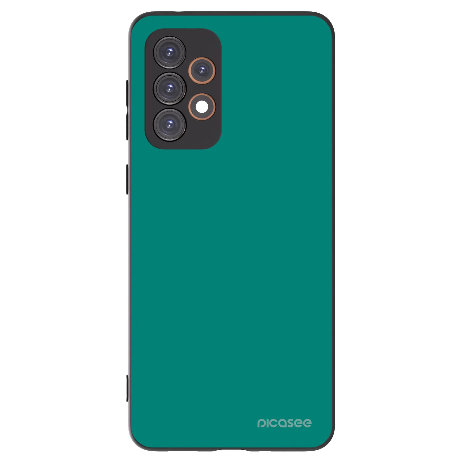 Picasee silikonski črni ovitek za Samsung Galaxy A33 5G A336 - Emerald Mist