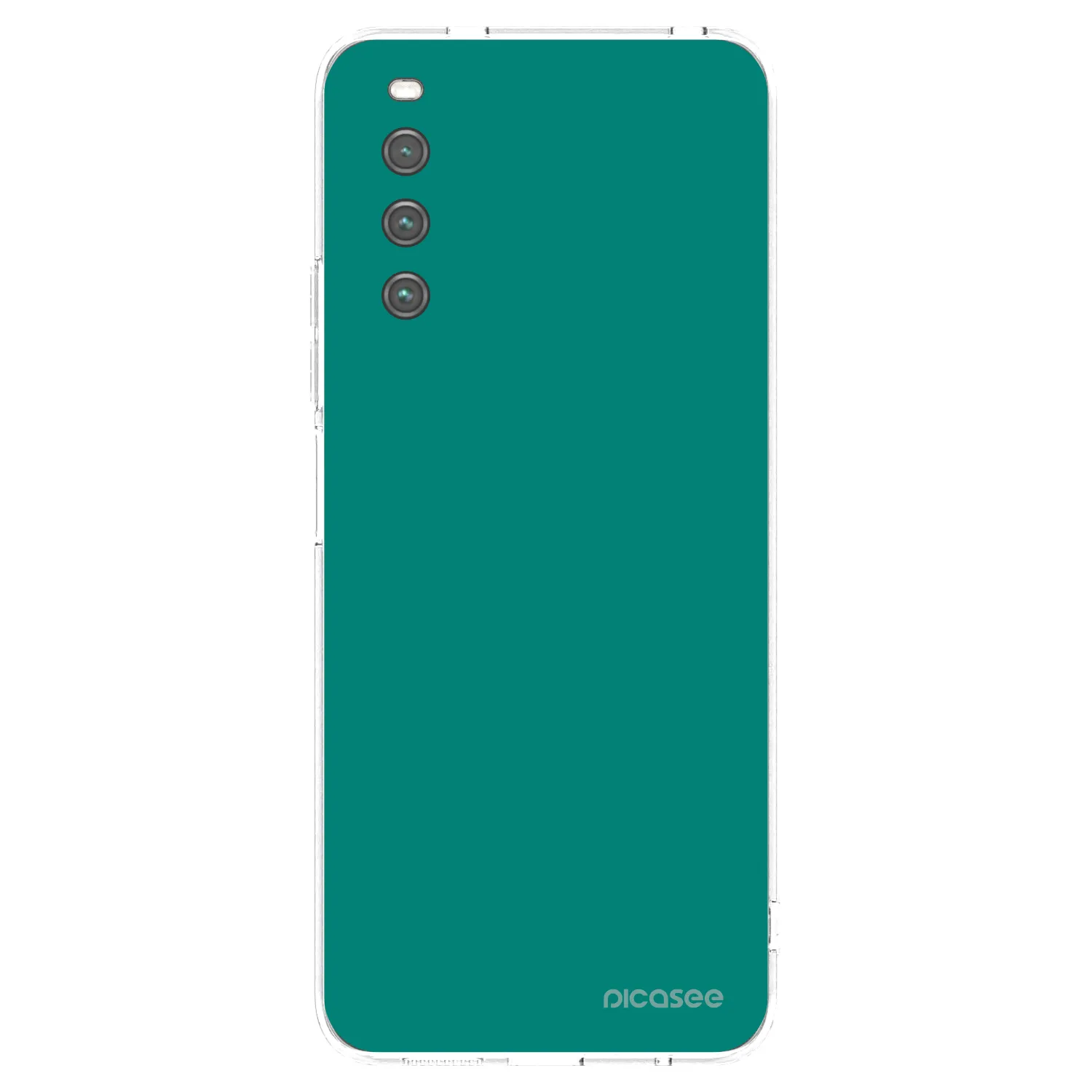 Picasee silikonski prozorni ovitek za Sony Xperia 10 IV 5G - Emerald Mist