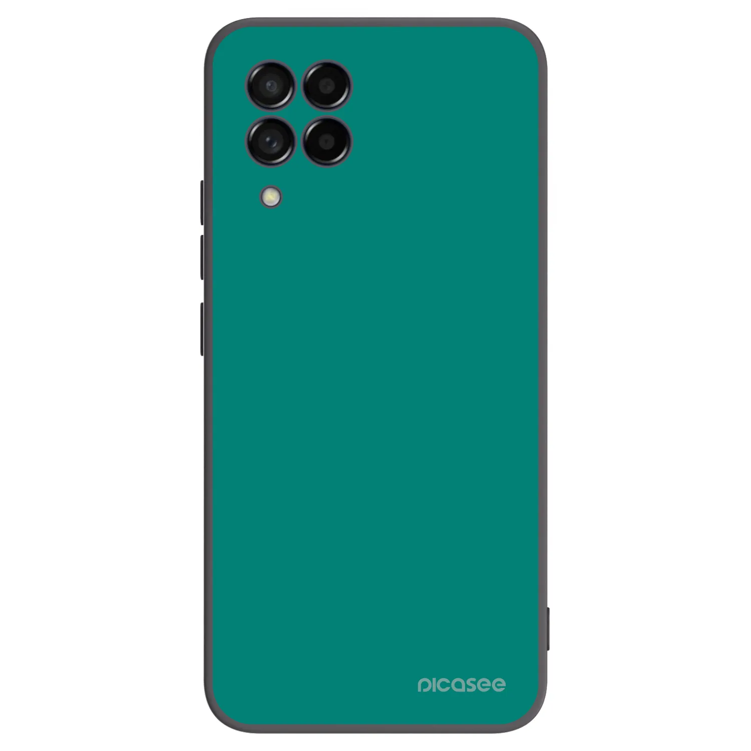 Picasee silikonski črni ovitek za Samsung Galaxy M53 5G - Emerald Mist
