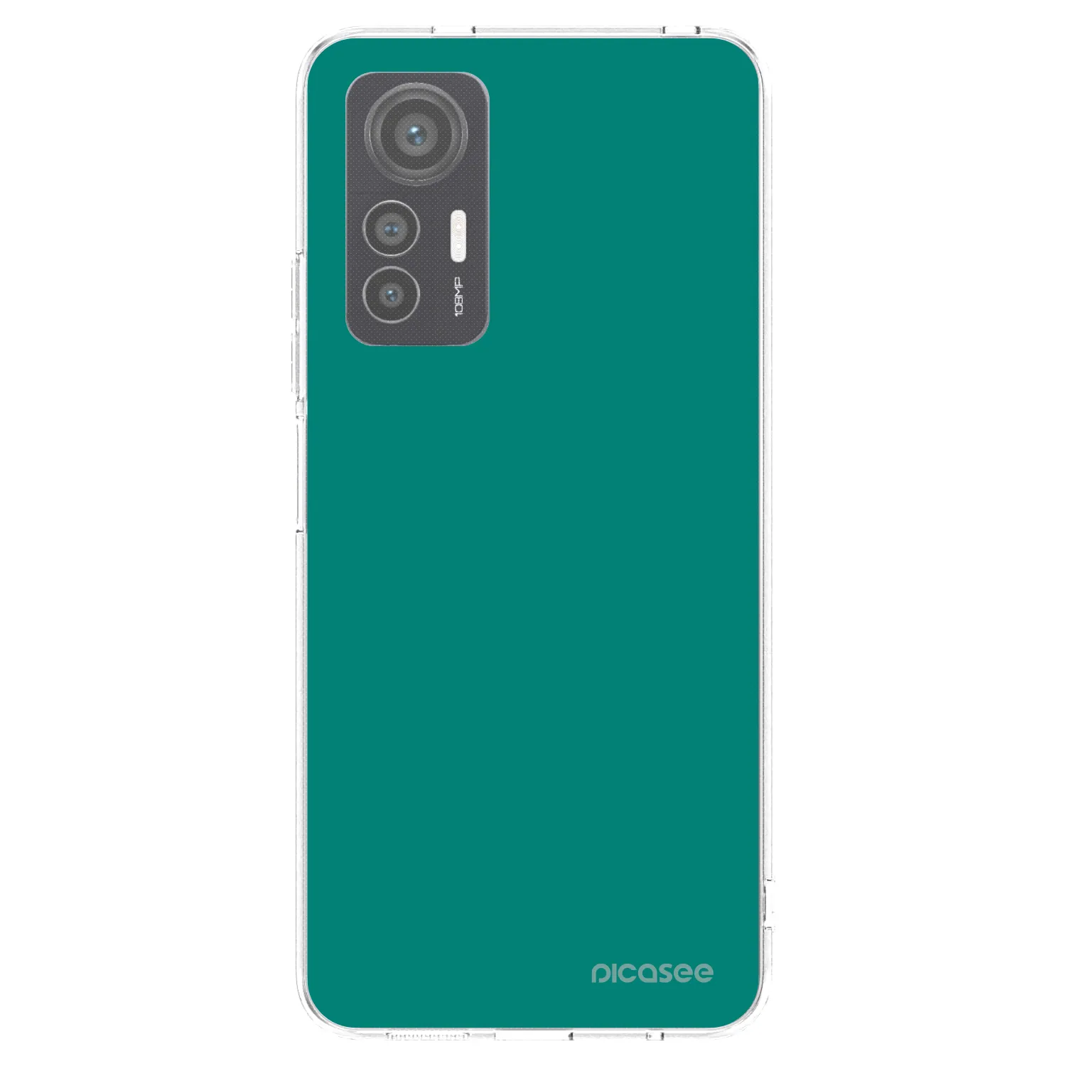 Picasee silikonski prozorni ovitek za Xiaomi 12 Lite - Emerald Mist