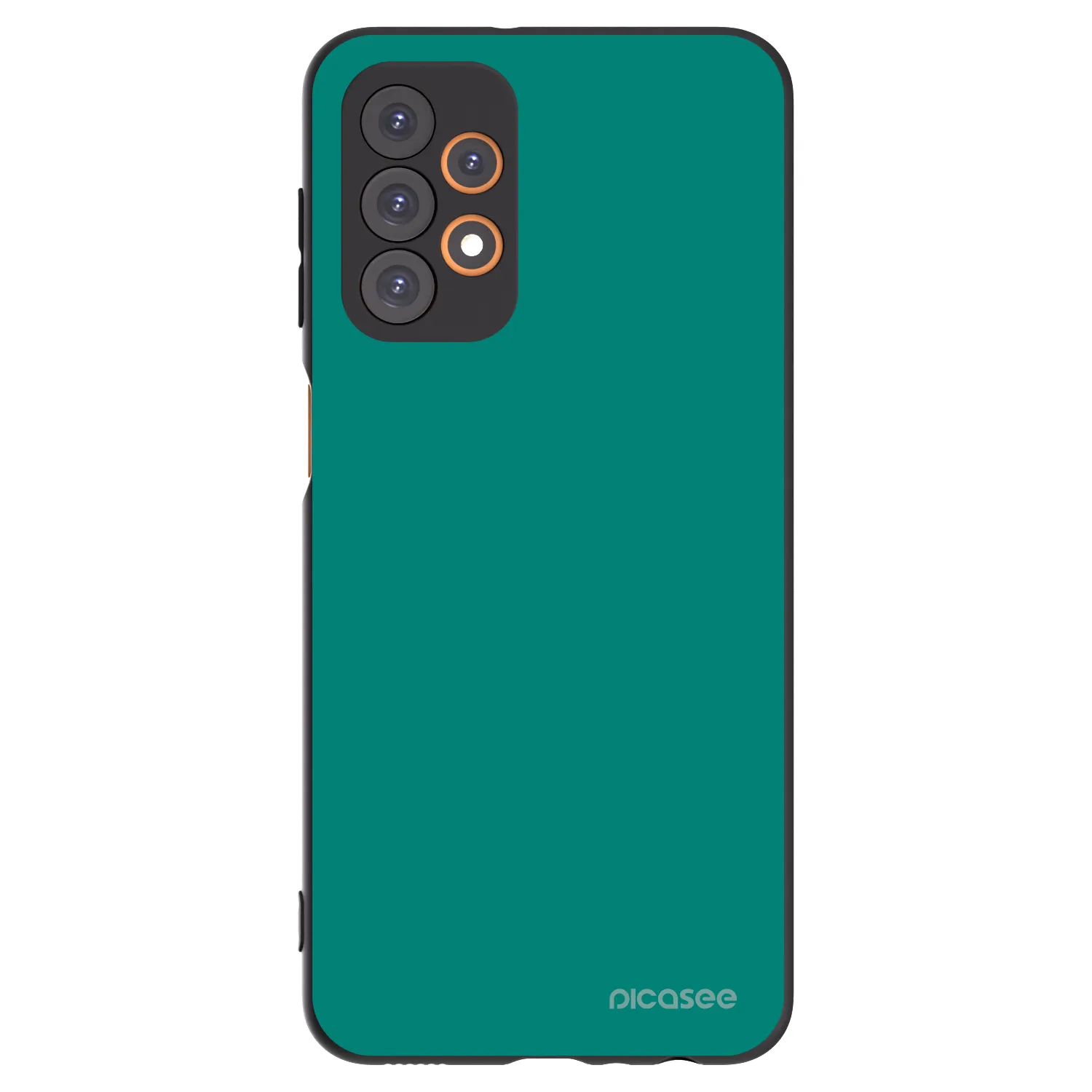 Picasee silikonski črni ovitek za Samsung Galaxy A23 A235F 4G - Emerald Mist