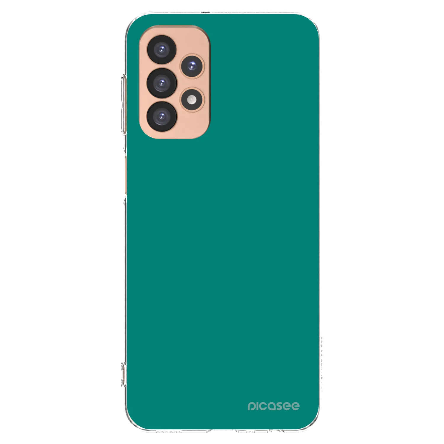 Picasee silikonski prozorni ovitek za Samsung Galaxy A23 A236B 5G - Emerald Mist