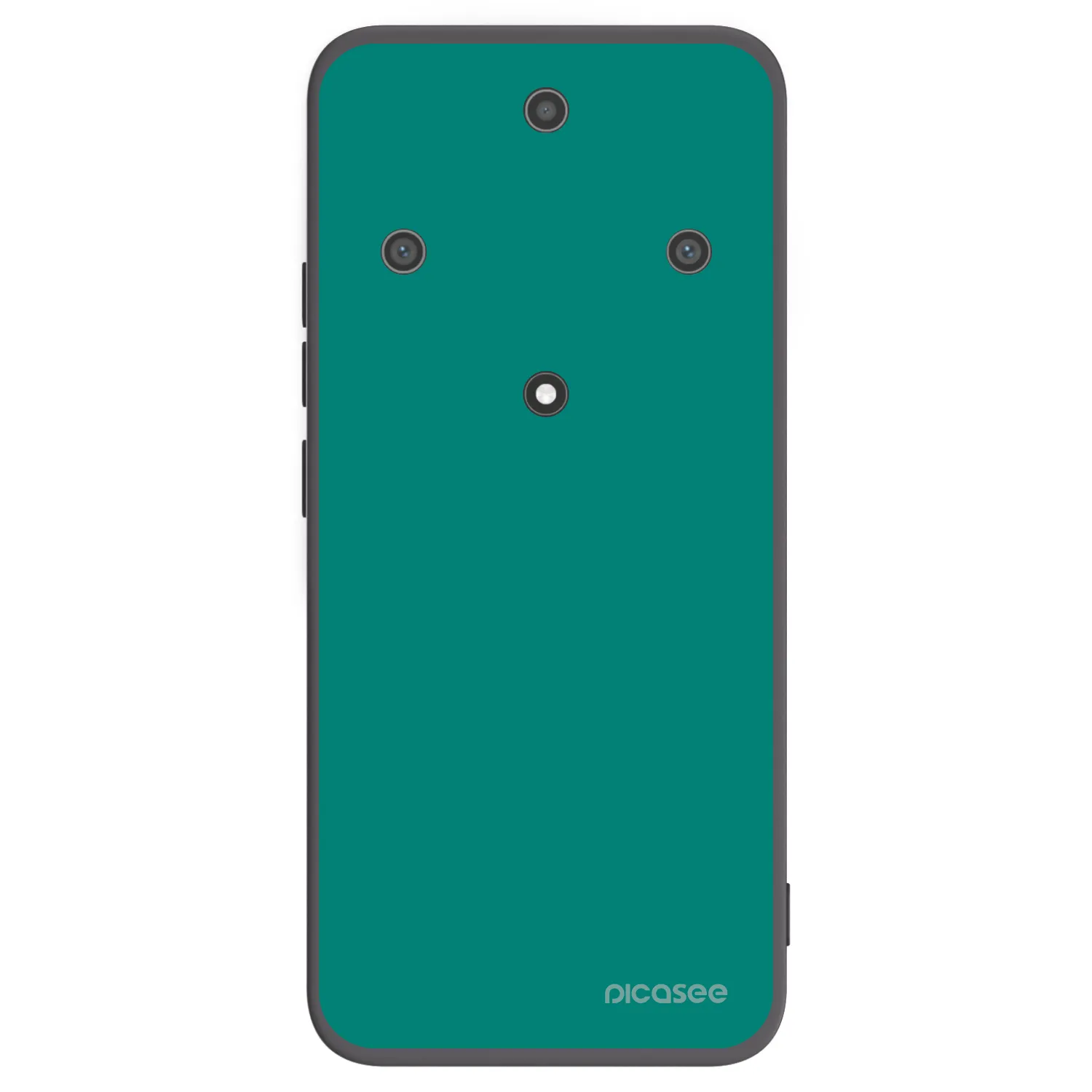 Picasee silikonski črni ovitek za Honor Magic5 Lite 5G - Emerald Mist