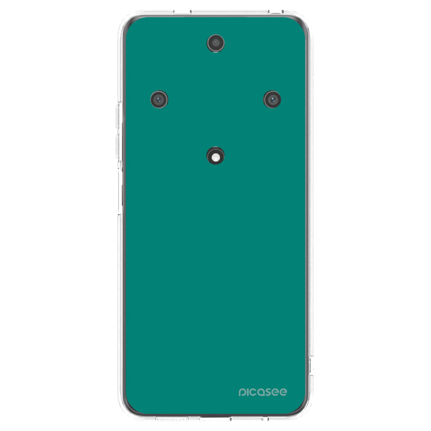 Picasee silikonski prozorni ovitek za Honor Magic5 Lite 5G - Emerald Mist
