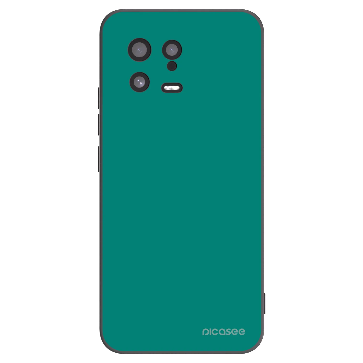 Picasee silikonski črni ovitek za Xiaomi 13 - Emerald Mist