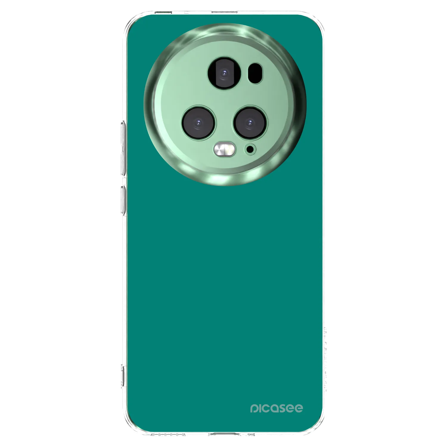 Picasee silikonski prozorni ovitek za Honor Magic5 Pro - Emerald Mist
