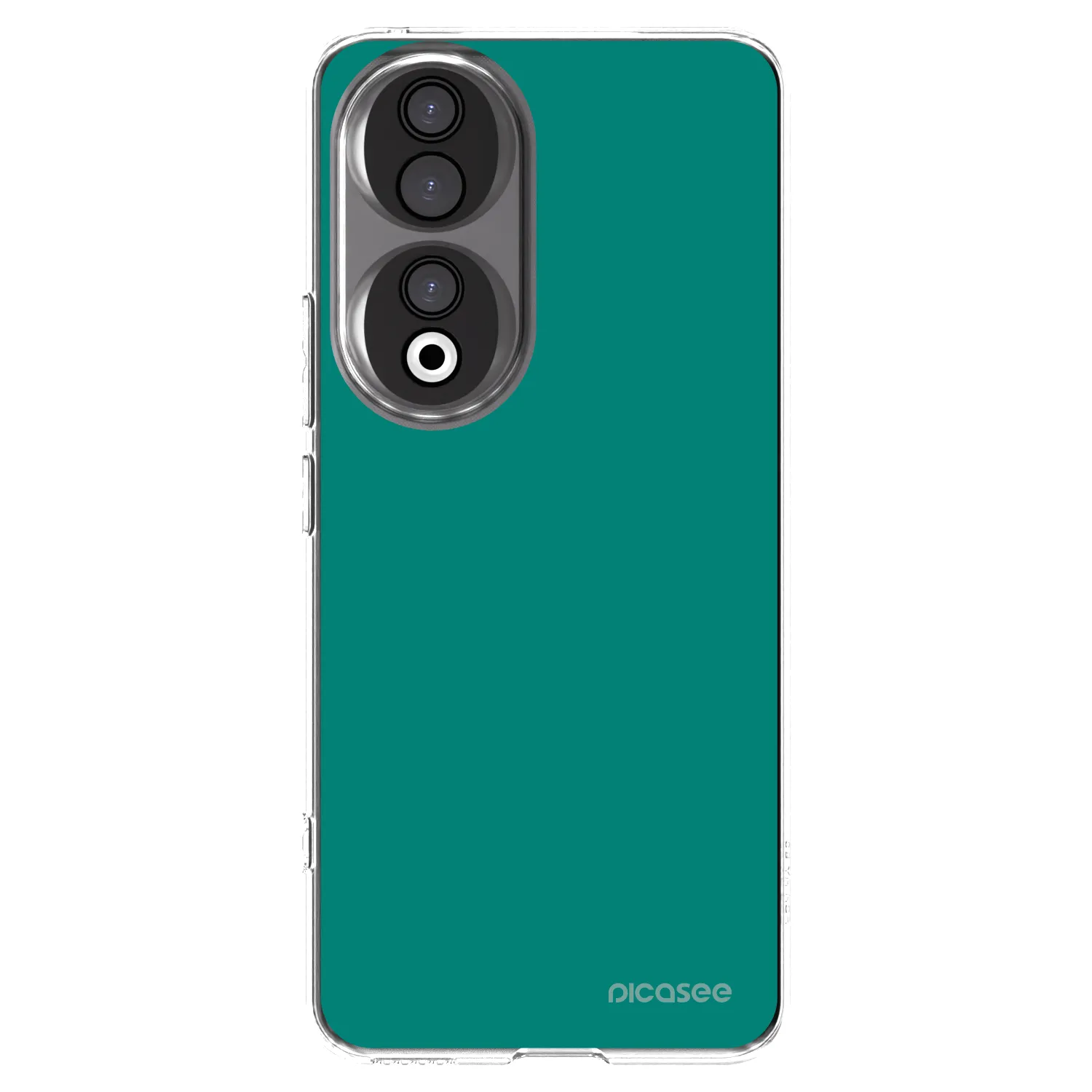 Picasee silikonski prozorni ovitek za Honor 90 5G - Emerald Mist