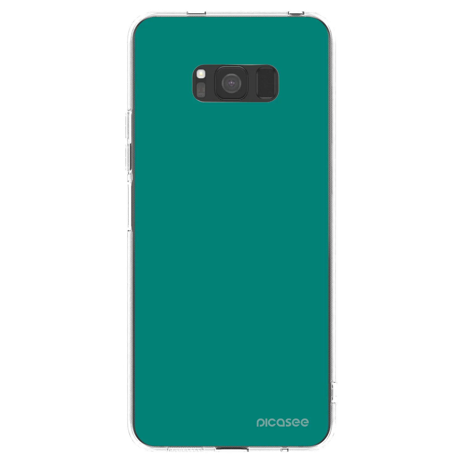 Picasee silikonski prozorni ovitek za Samsung Galaxy A73 5G - Emerald Mist