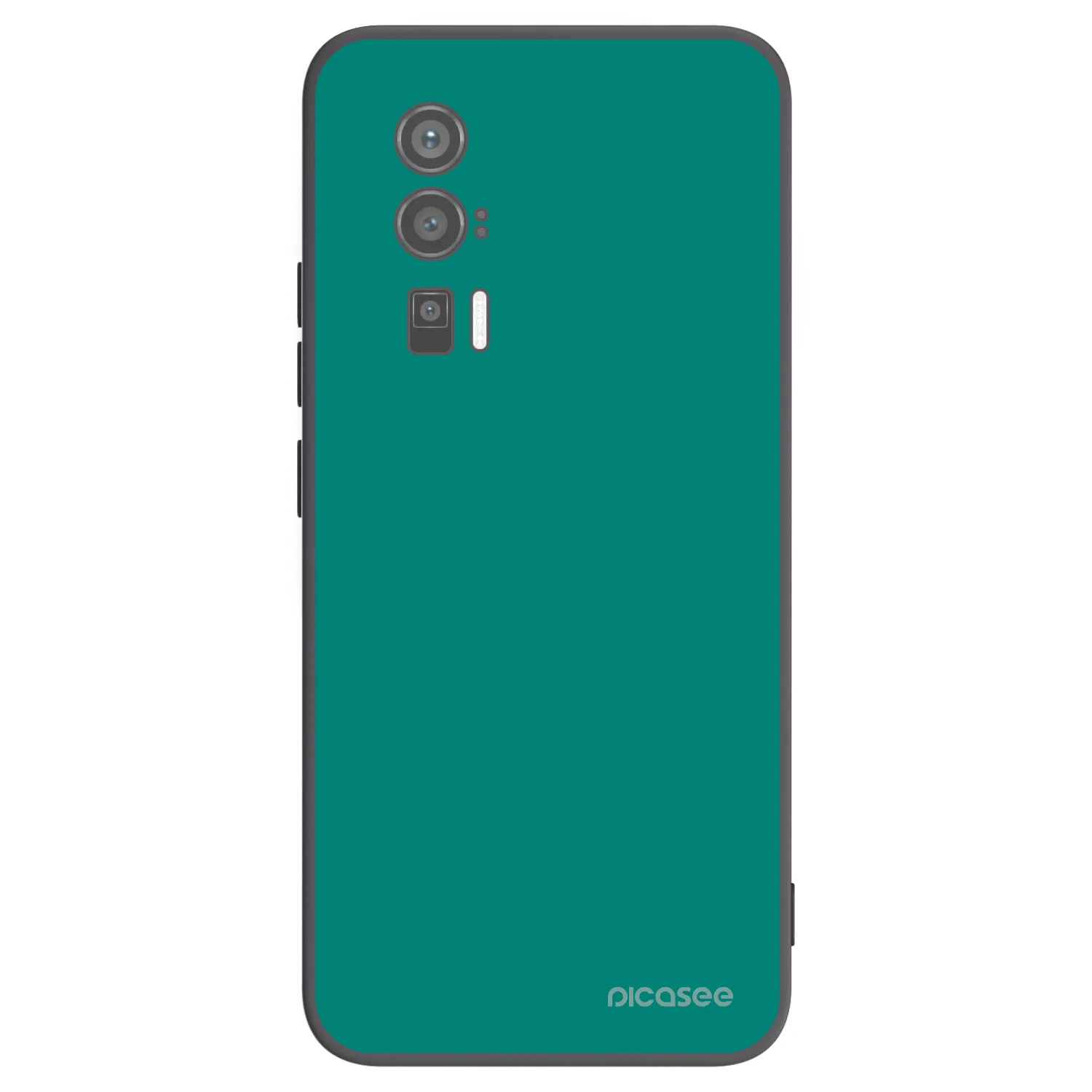 Picasee silikonski črni ovitek za Xiaomi Poco F5 Pro 5G - Emerald Mist