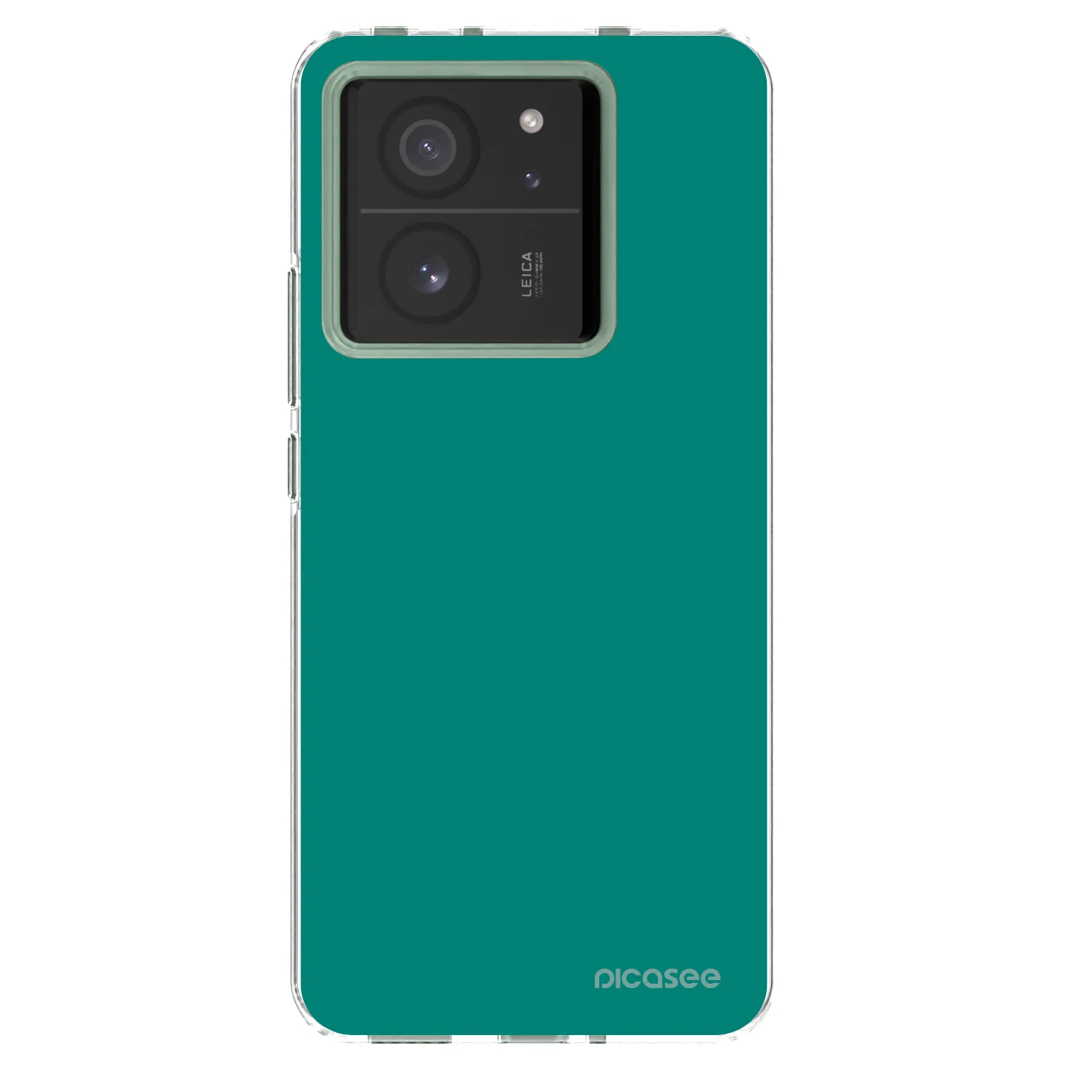 Picasee silikonski prozorni ovitek za Xiaomi 13T - Emerald Mist