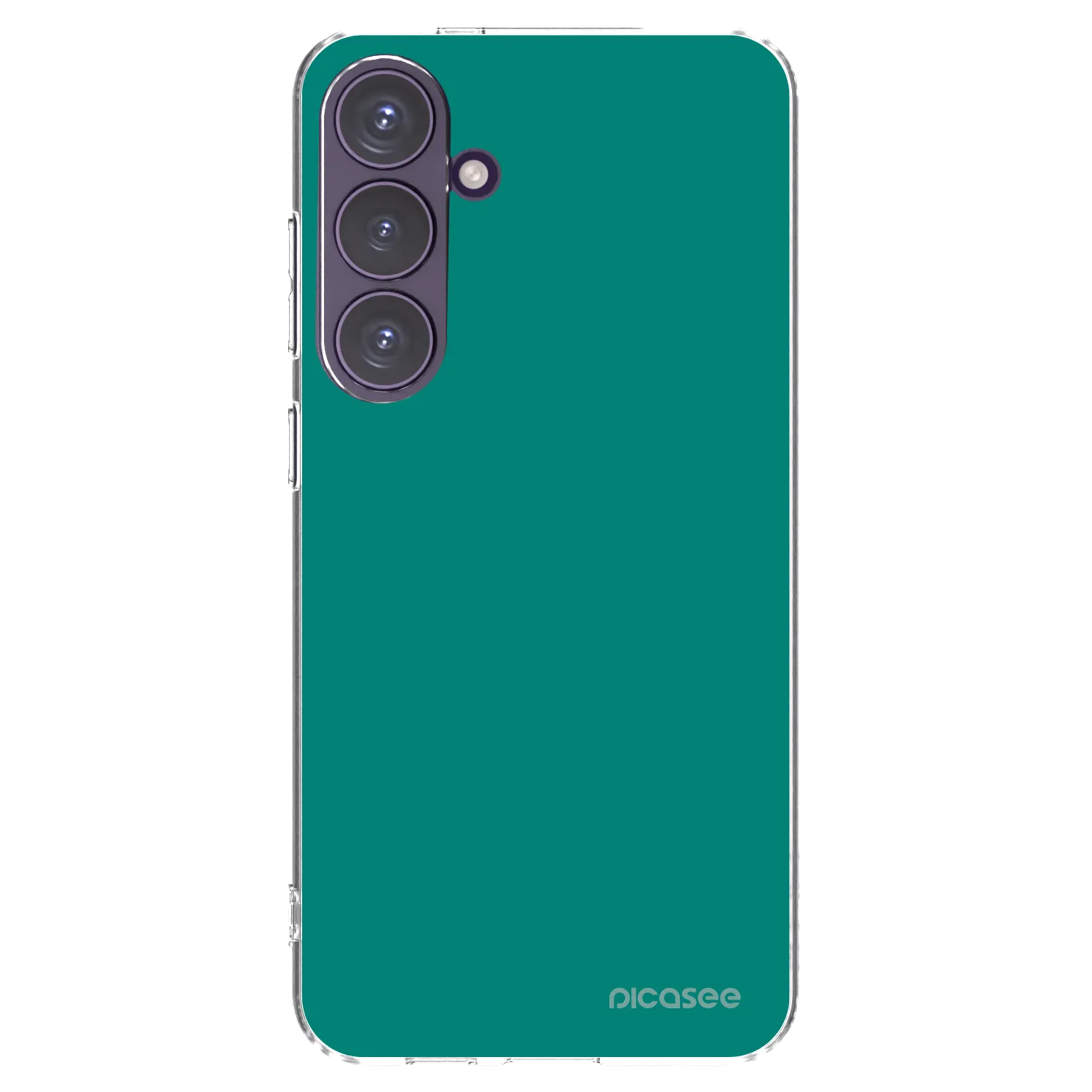Picasee silikonski prozorni ovitek za Samsung Galaxy S24+ S926B 5G - Emerald Mist