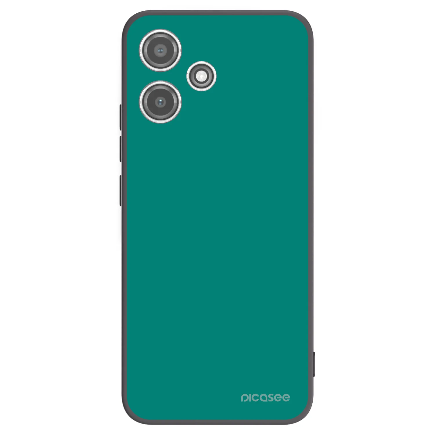 Picasee silikonski črni ovitek za Xiaomi Redmi 12 5G - Emerald Mist