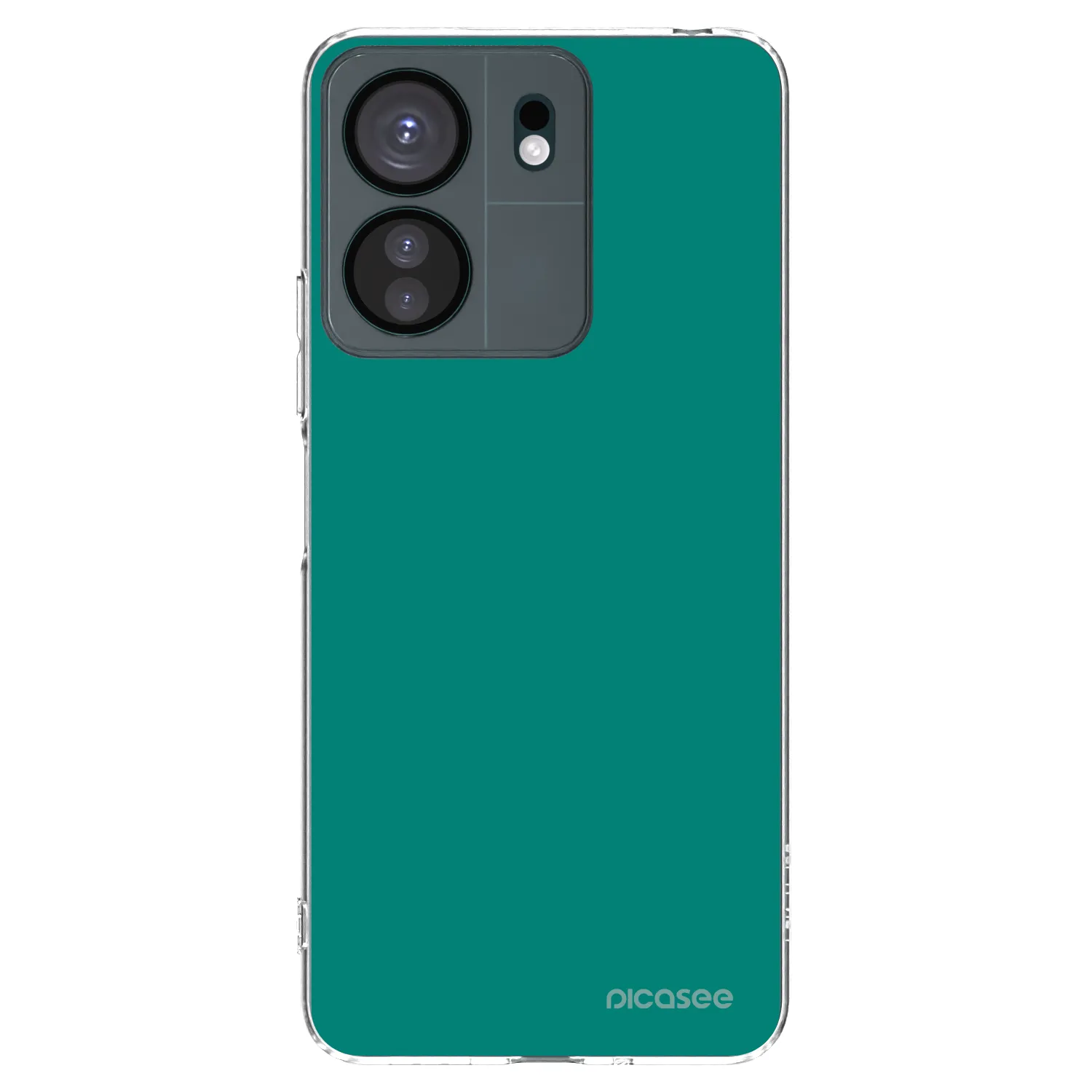 Picasee silikonski prozorni ovitek za Xiaomi Redmi 13C 4G - Emerald Mist