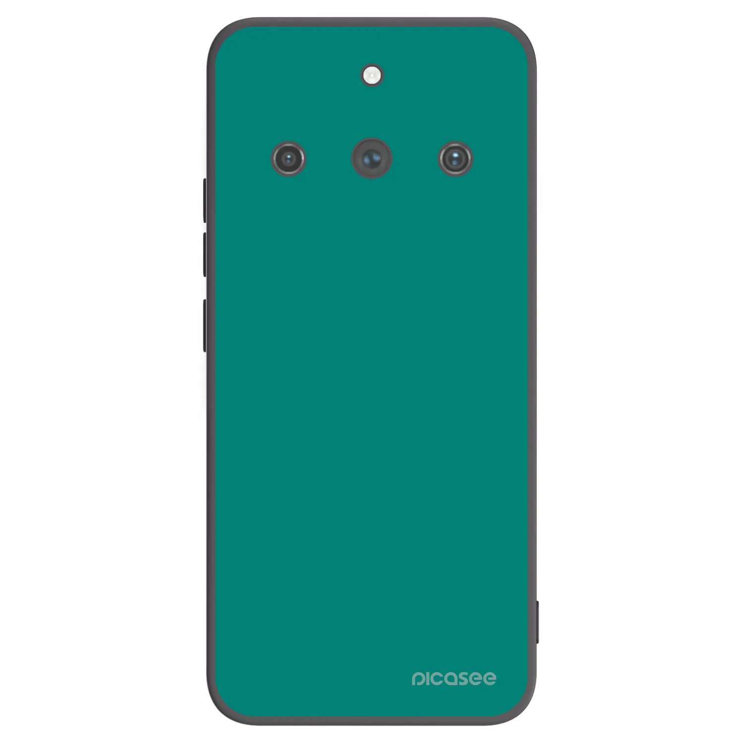 Picasee silikonski črni ovitek za Realme 11 Pro+ - Emerald Mist