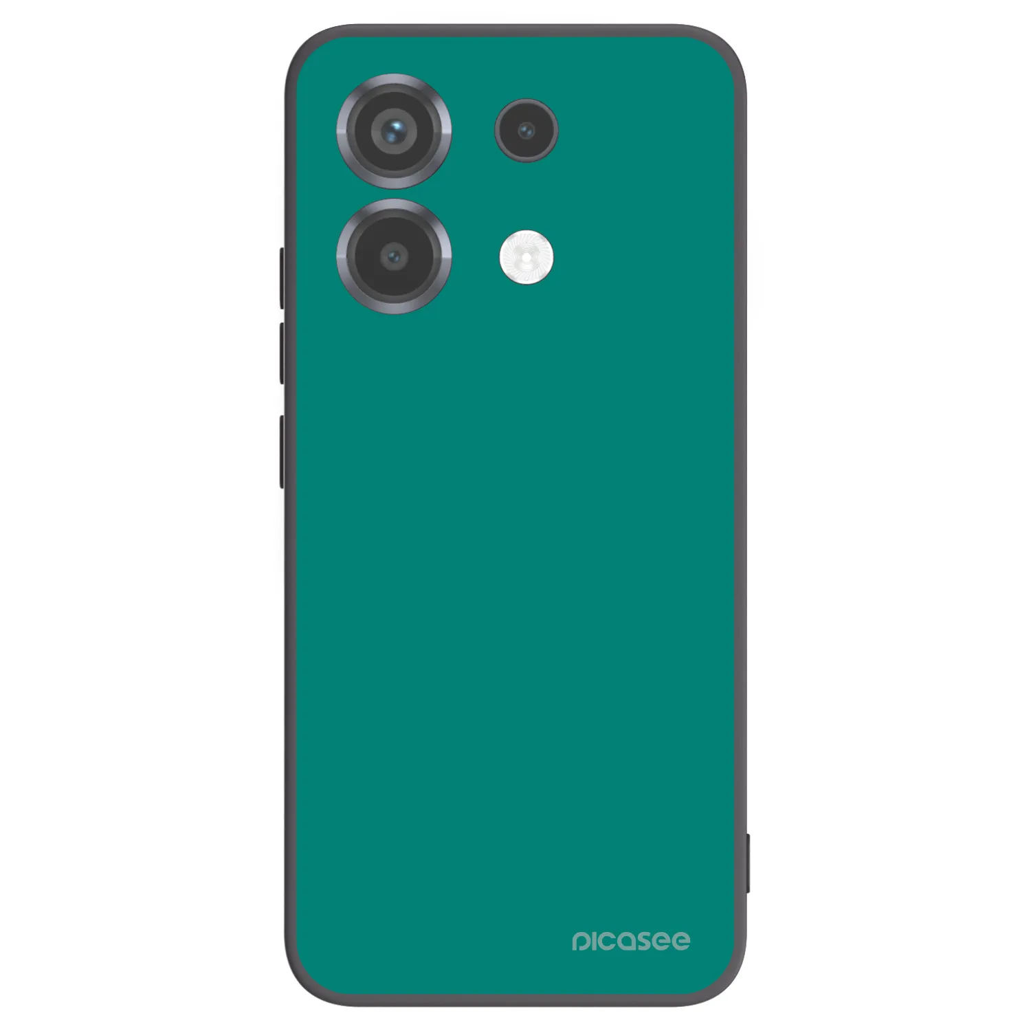 Picasee silikonski črni ovitek za Xiaomi Poco X6 - Emerald Mist