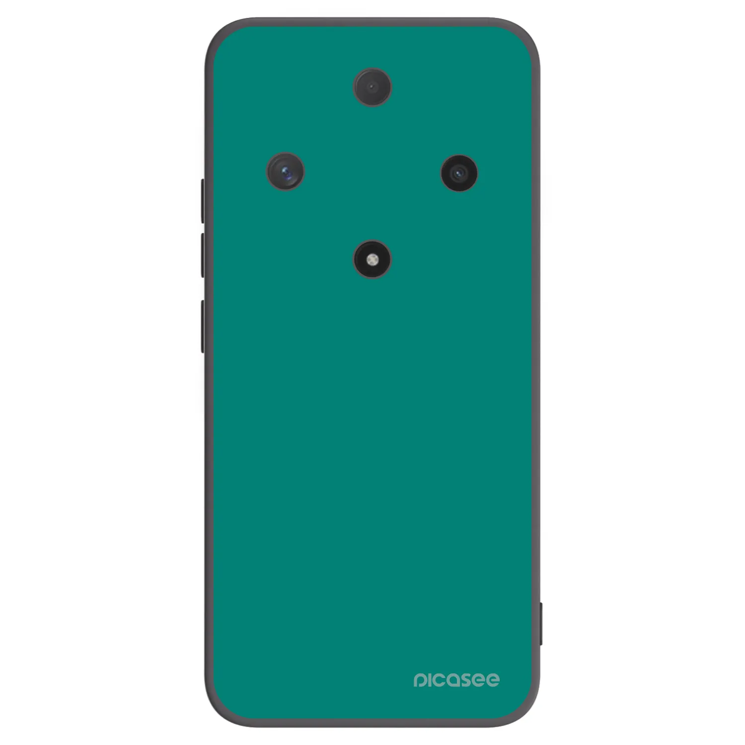Picasee silikonski črni ovitek za Honor Magic6 Lite 5G - Emerald Mist