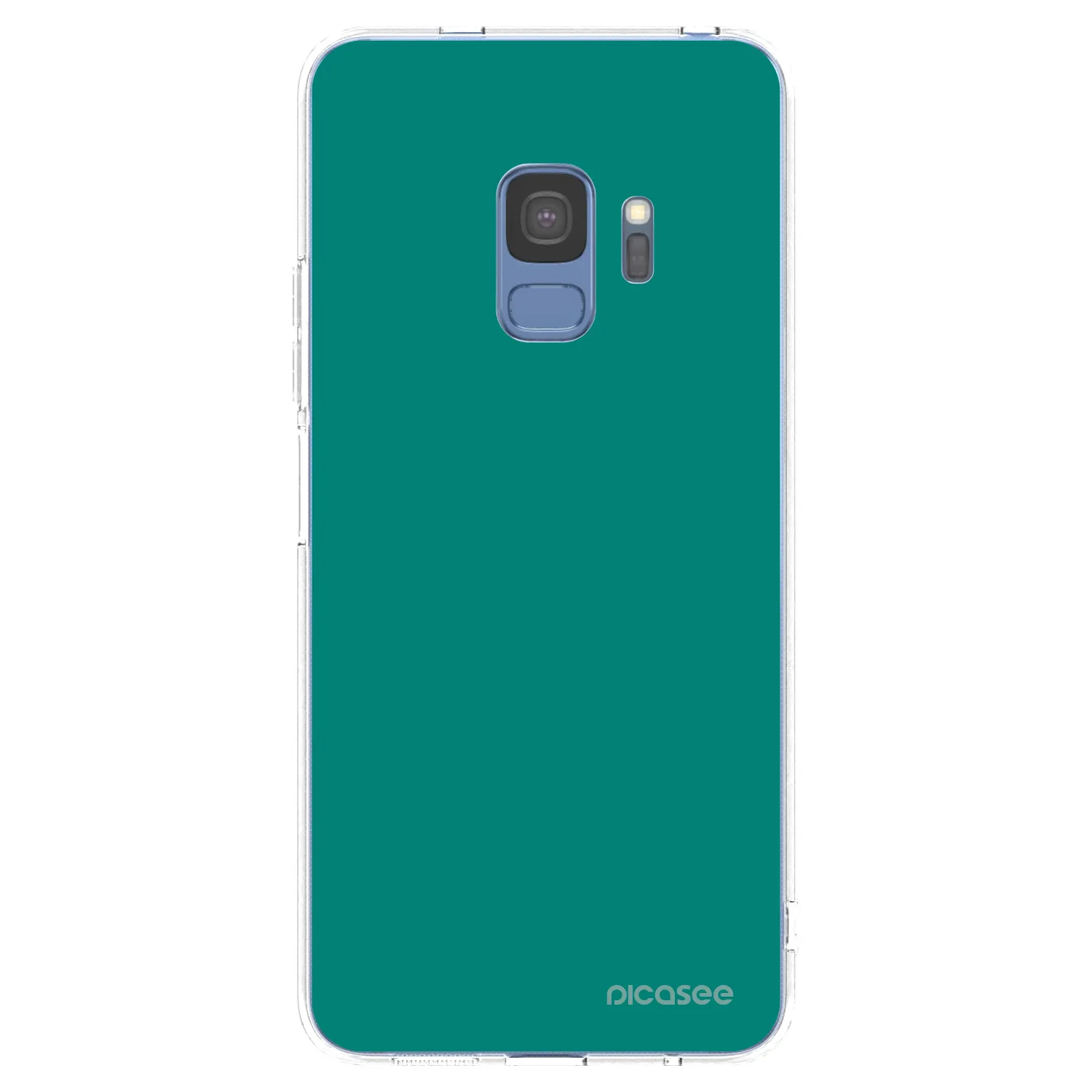 Picasee silikonski prozorni ovitek za Samsung Galaxy S9 G960F - Emerald Mist