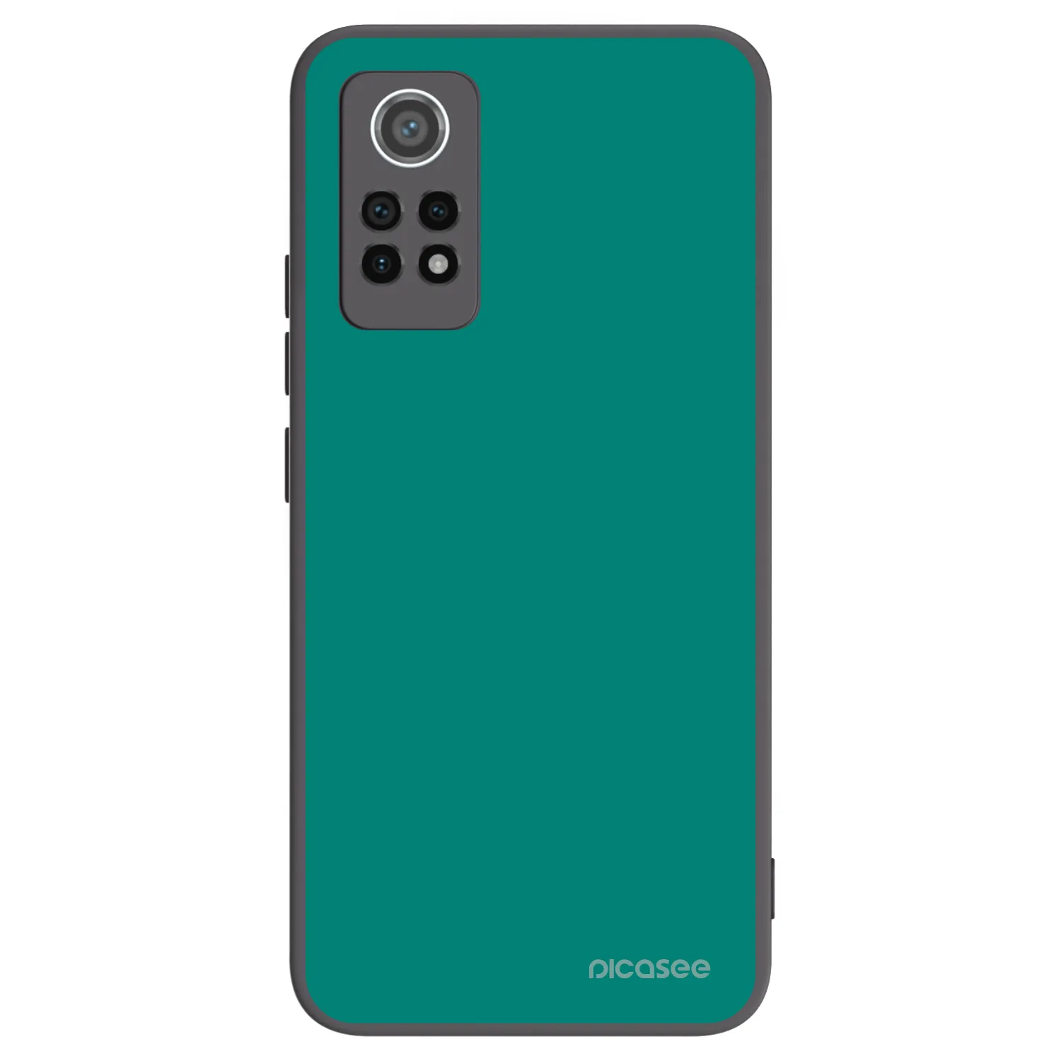 Picasee silikonski črni ovitek za Xiaomi Redmi Note 12 Pro 4G - Emerald Mist